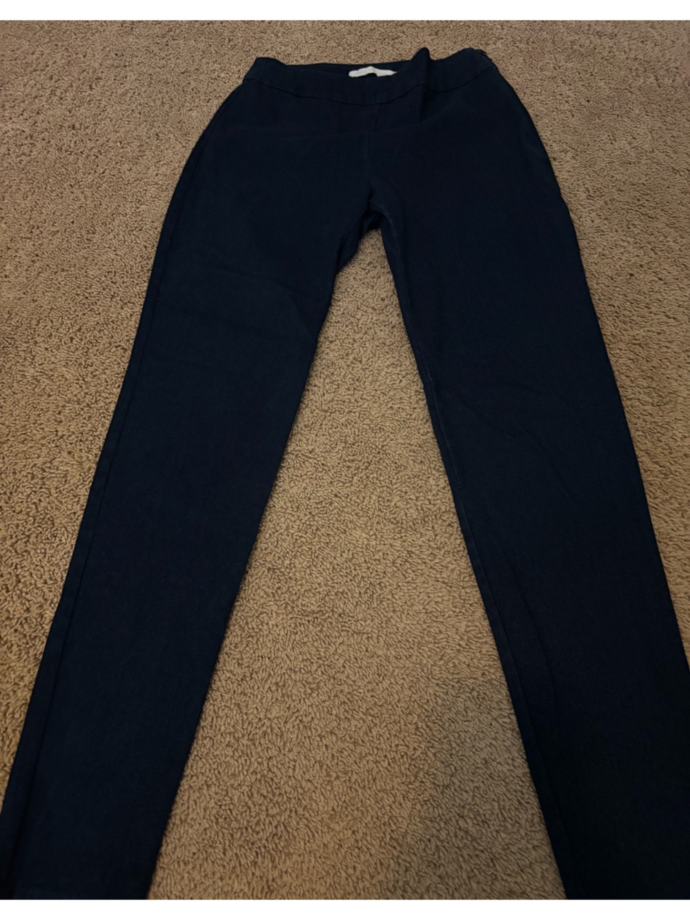 Anne Fontaine Navy Slim Leggings